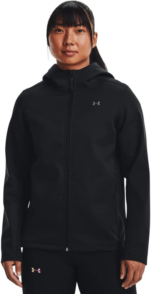 Under Armour womens Coldgear Infrared Shield Hooded 2.0 Soft Shell