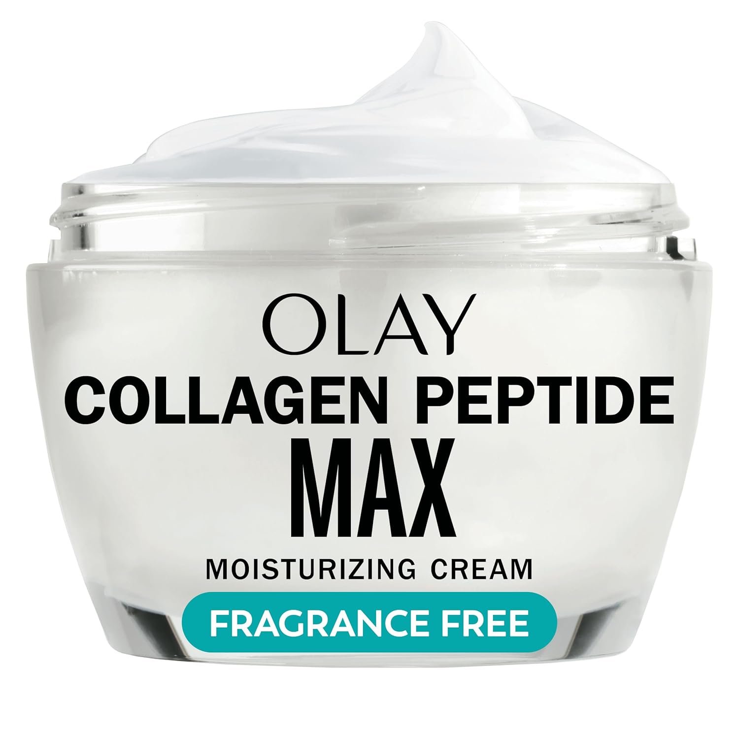 Olay Collagen Peptide Face Moisturizer, Firming Cream for Women, Fragrance-Free, Non-Greasy – Hydrating, Anti-Aging, Anti-Wrinkle, Smoothing of Fine Lines, Tightening Skin Care – Niacinamide, 1.7 Oz