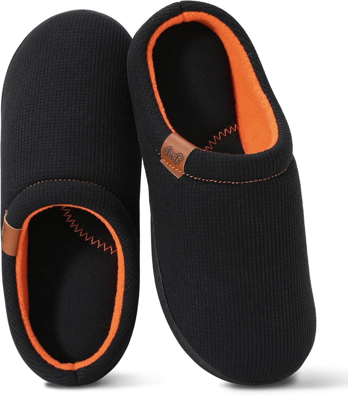 House Slippers for Woman with Arch Support Coolmax® Breathable Comfy Memory Foam Slippers for Women Indoor and Outdoor Bedroom Slip On Shoes Moisture-wicking